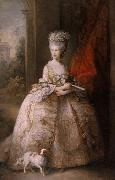 Thomas Gainsborough Queen Charlotte (mk25) china oil painting reproduction